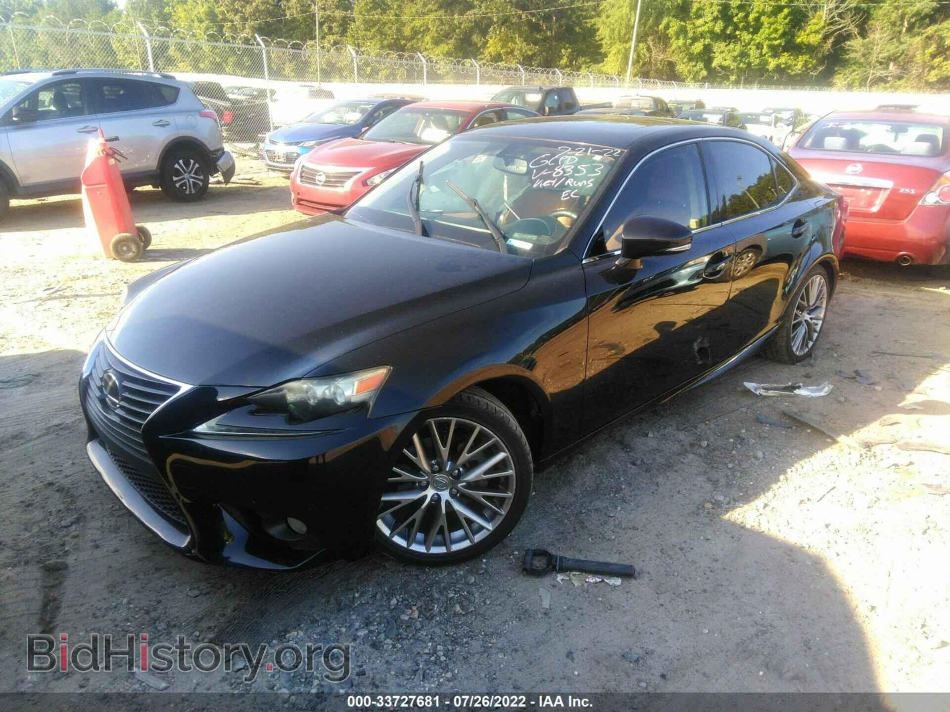 2014 LEXUS IS 250 - VIN: JTHBF1D23E5008353 - Фото 2