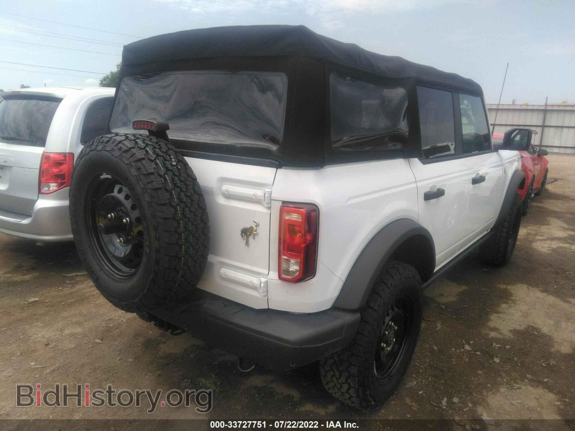 2021 FORD BRONCO - VIN: 1FMEE5DP6MLB04214 - Фото 4