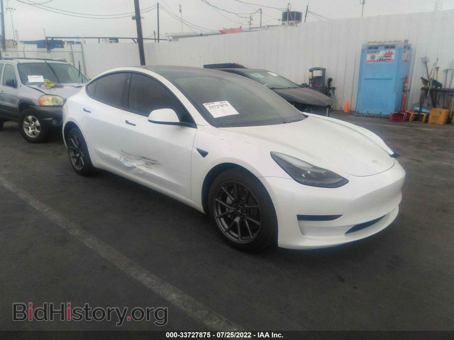 Photo 5YJ3E1EA7MF006357 - TESLA MODEL 3 2021