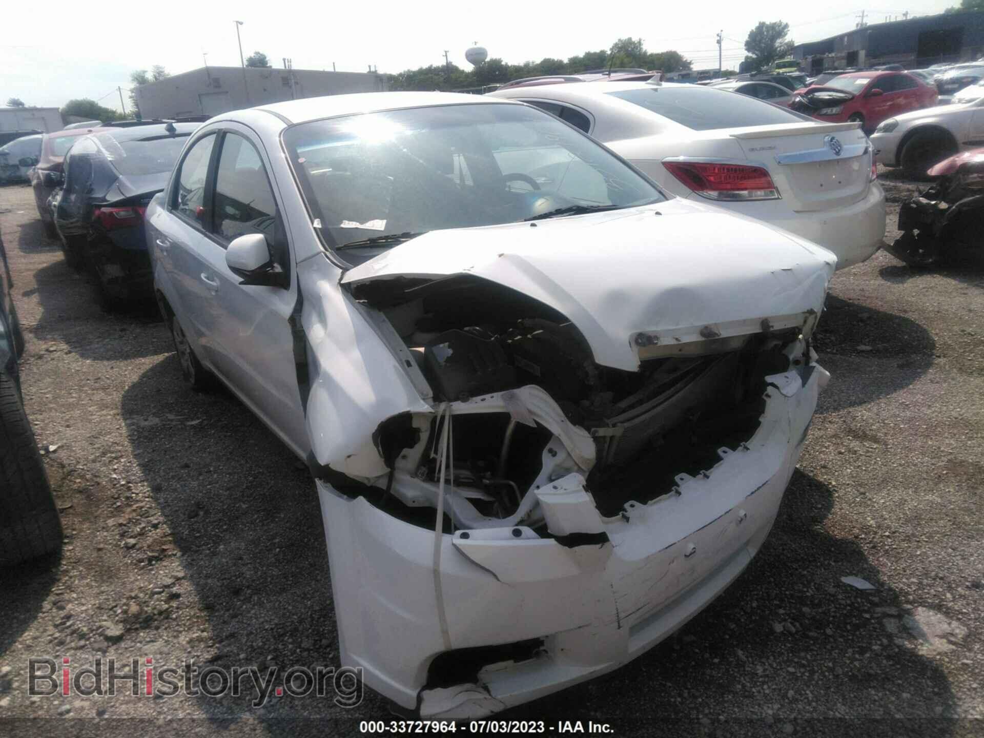 Фотография KL1TD5DE4BB128342 - CHEVROLET AVEO 2011