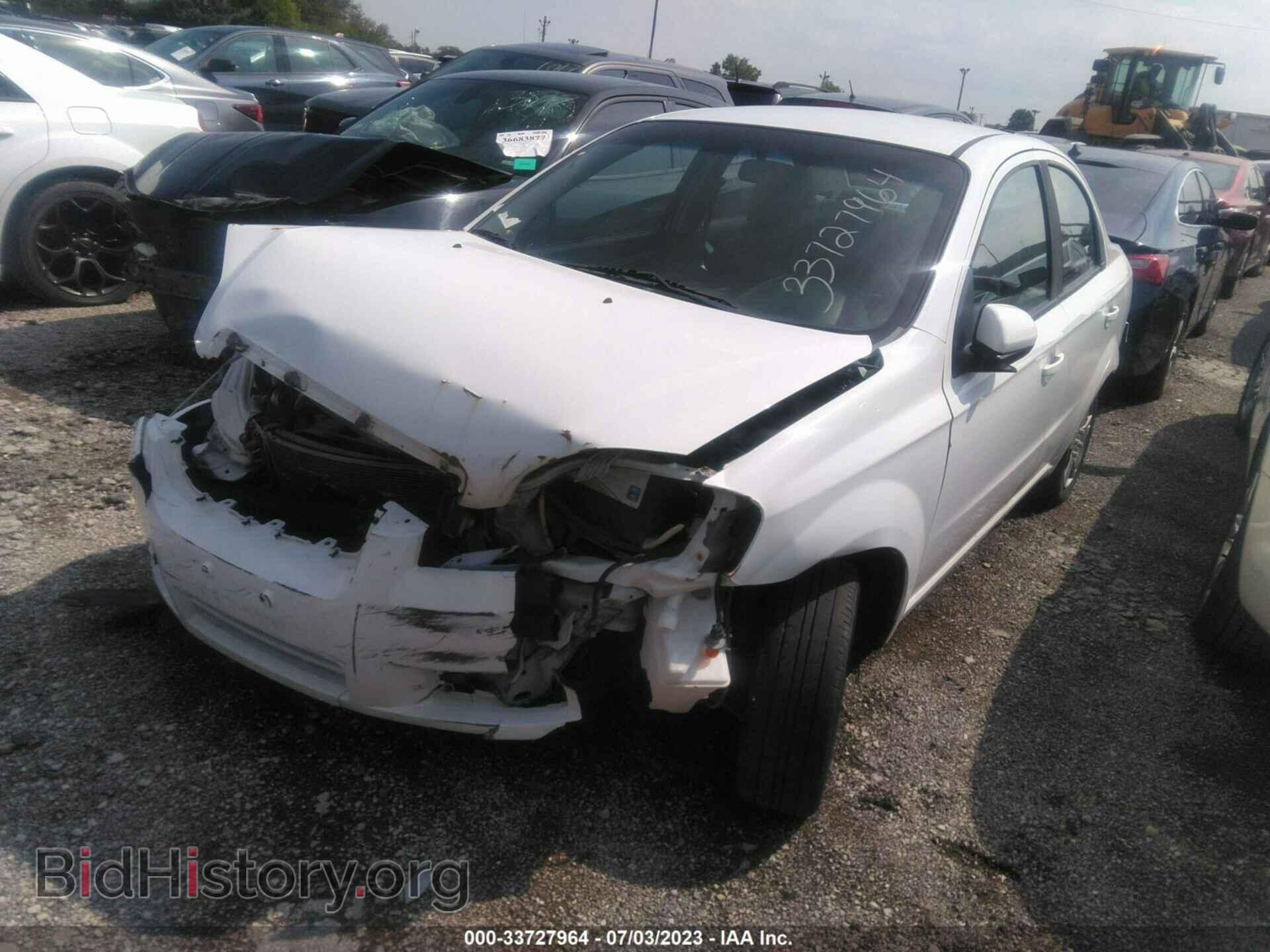 2011 CHEVROLET AVEO - VIN: KL1TD5DE4BB128342 - Фото 2