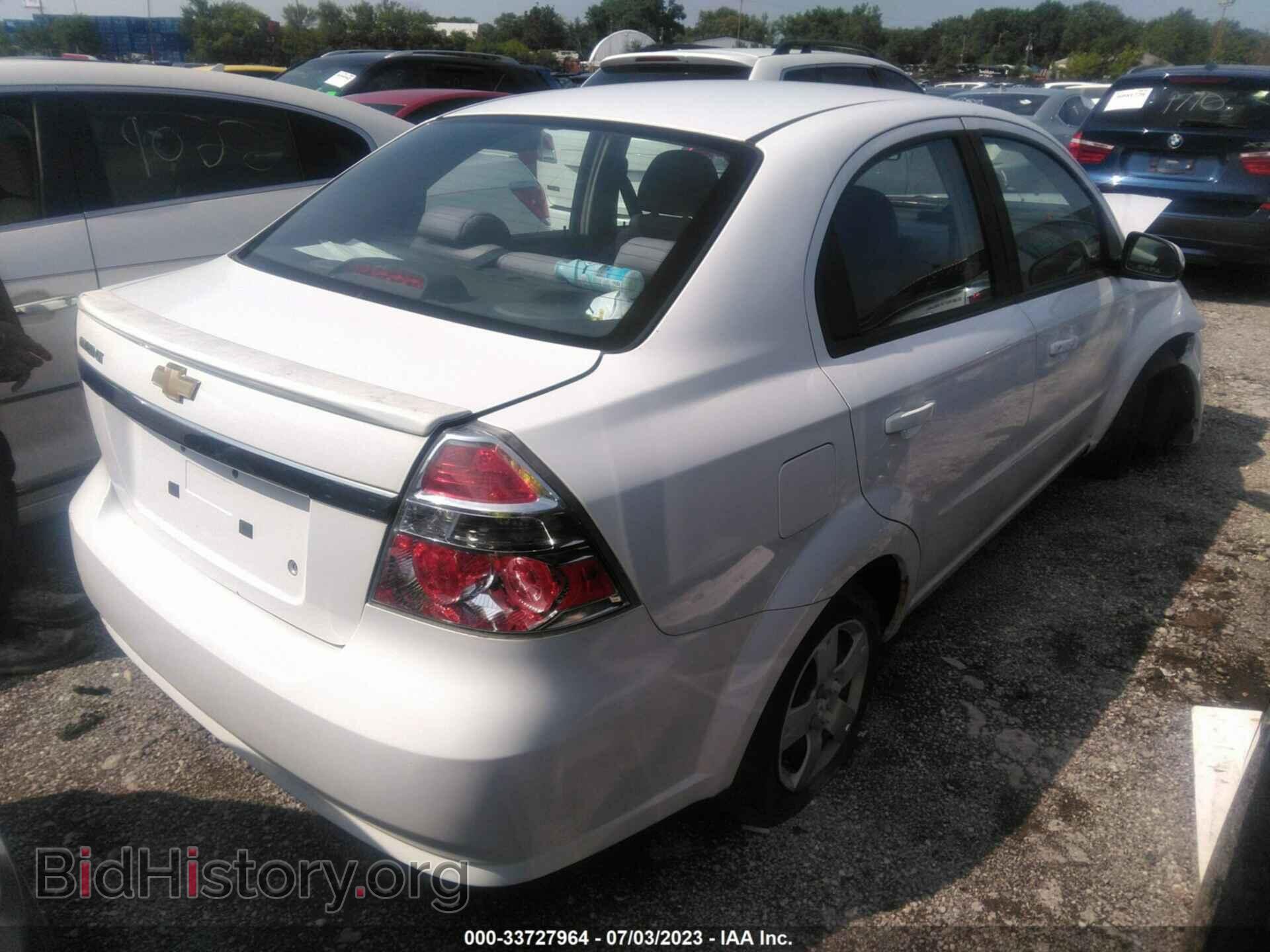 2011 CHEVROLET AVEO - VIN: KL1TD5DE4BB128342 - Фото 4