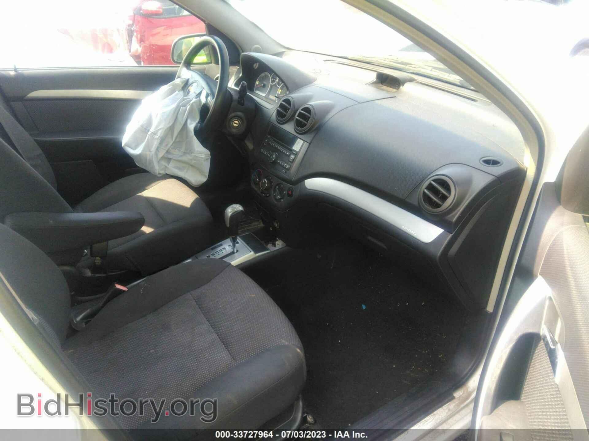 2011 CHEVROLET AVEO - VIN: KL1TD5DE4BB128342 - Фото 5