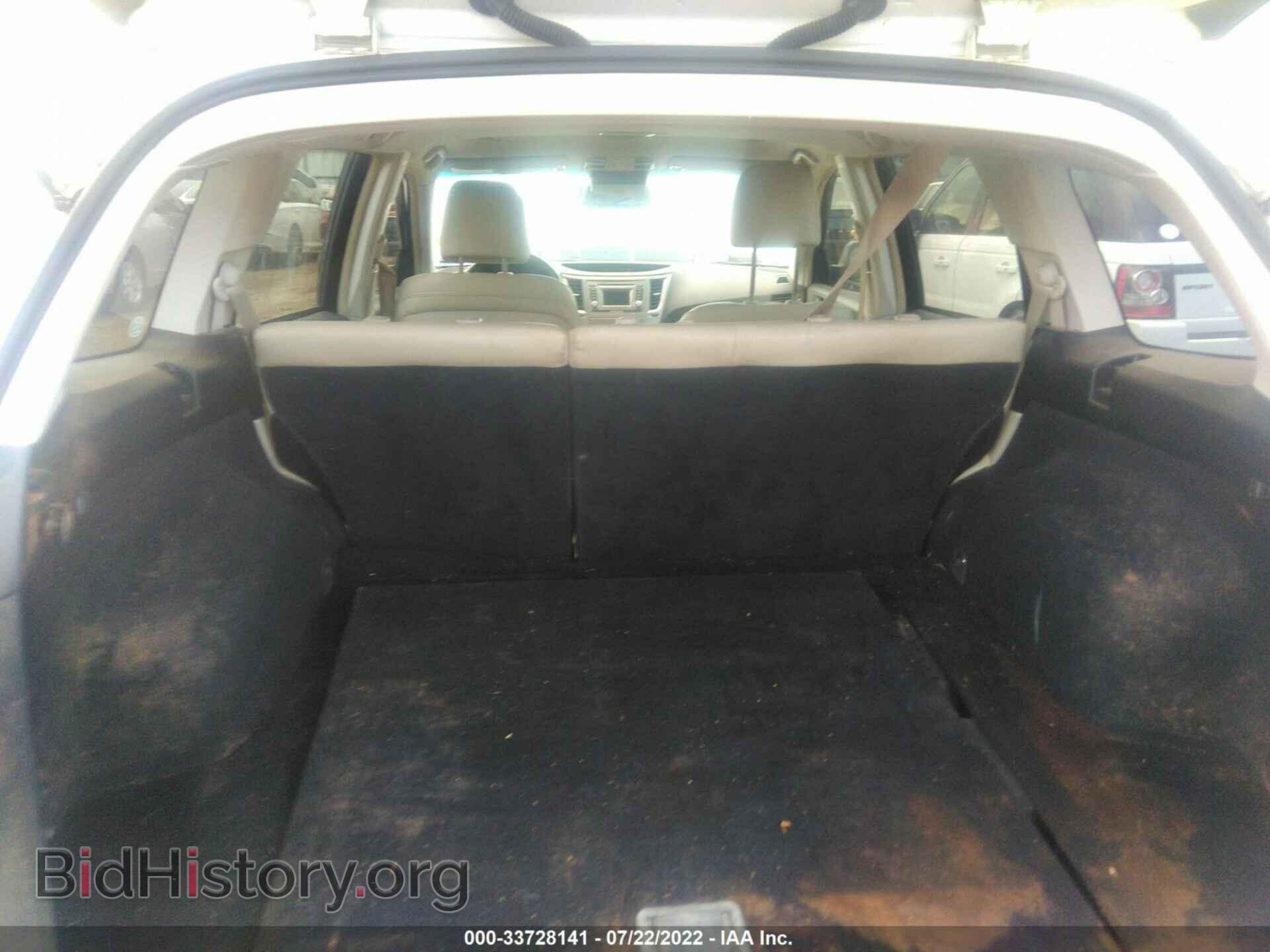 2012 SUBARU OUTBACK - VIN: 4S4BRDKC1C2206655 - Фото 8