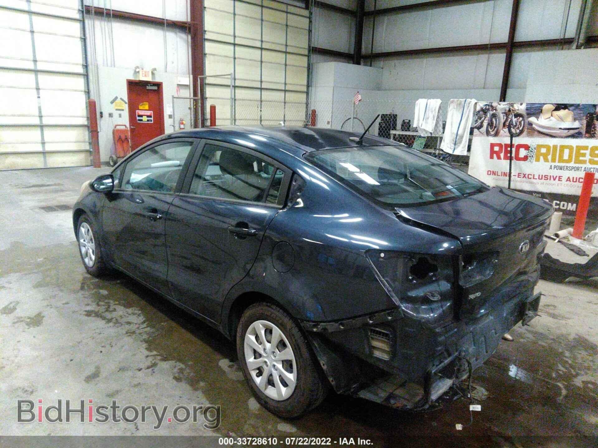 2014 KIA RIO - VIN: KNADM4A32E6355677 - Фото 3