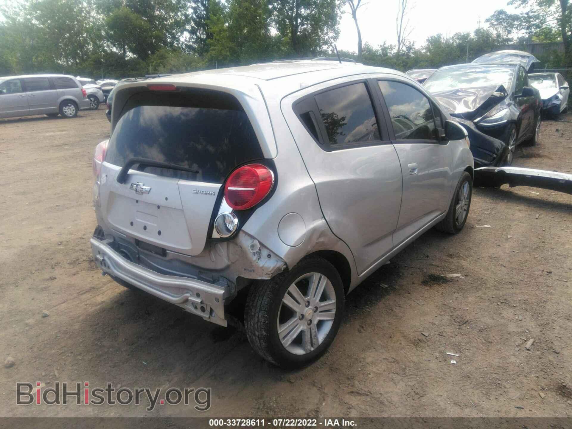 2014 CHEVROLET SPARK - VIN: KL8CB6S93EC449905 - Фото 4