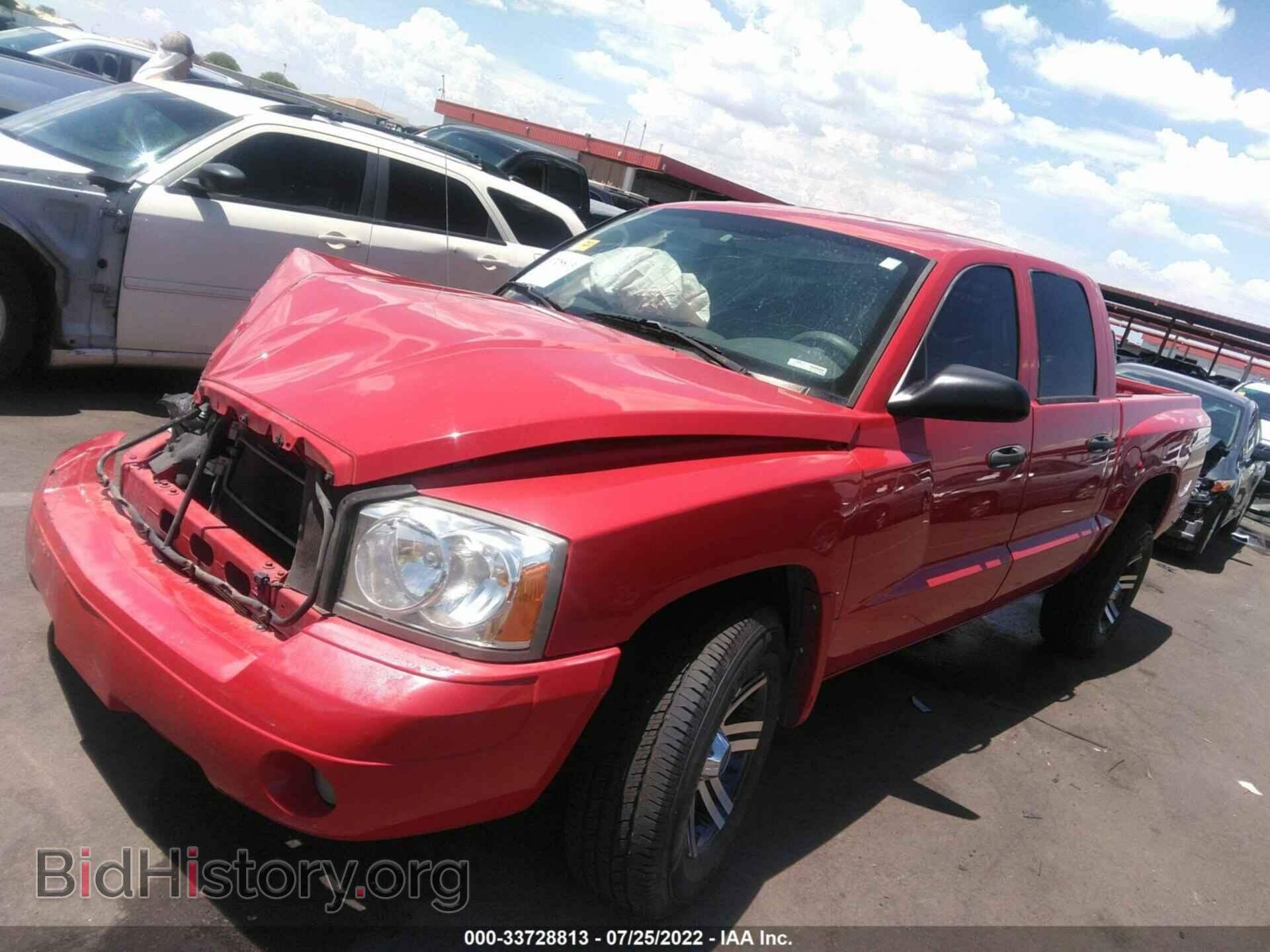 2007 DODGE DAKOTA - VIN: 1D7HE48P57S176088 - Фото 2