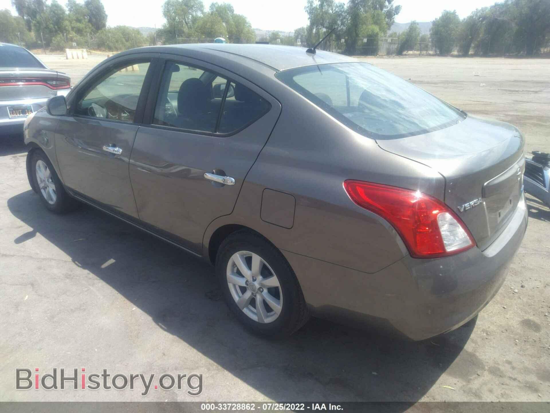 2012 NISSAN VERSA - VIN: 3N1CN7AP1CL827423 - Фото 3