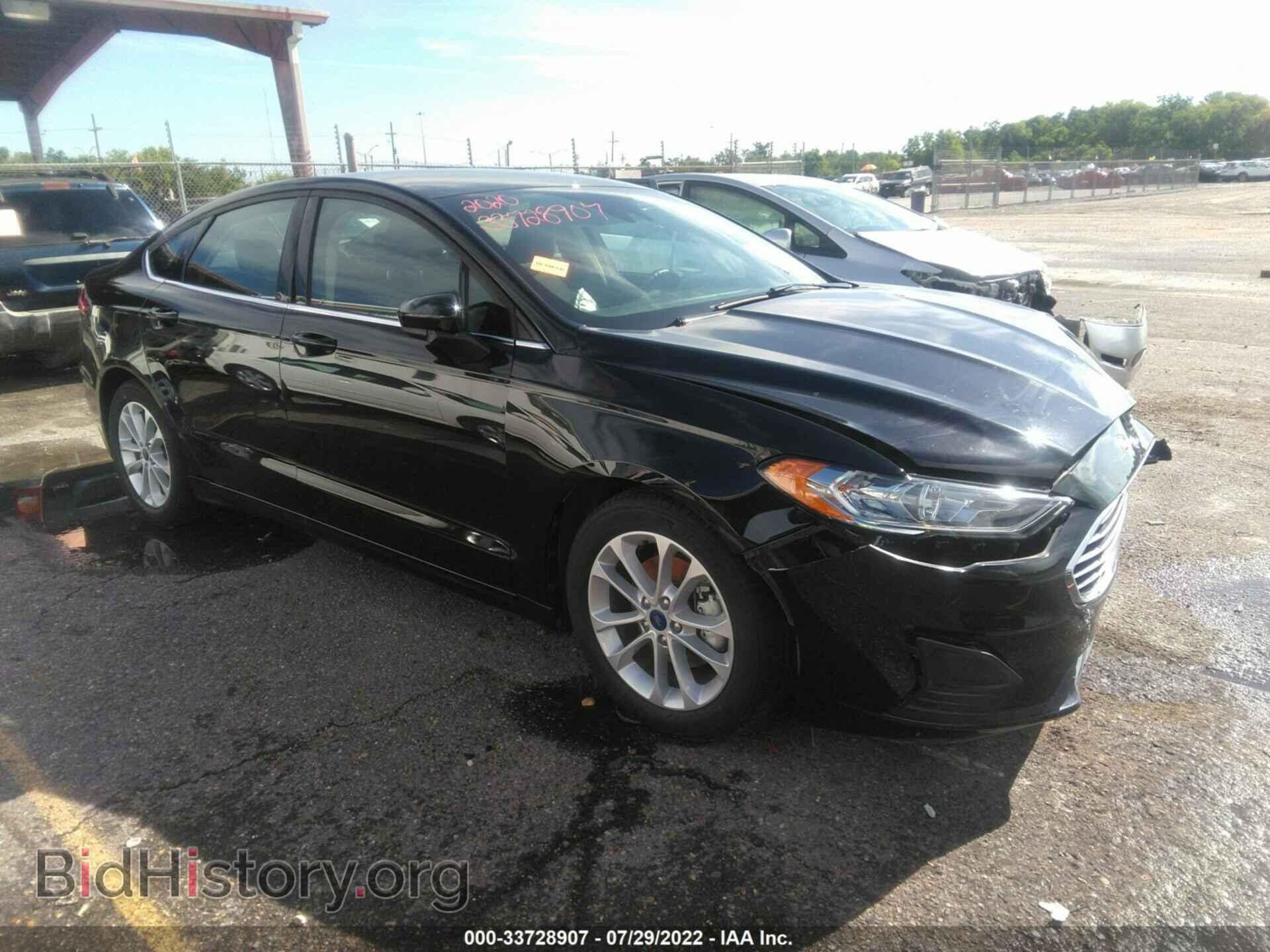 Photo 3FA6P0HD8LR213737 - FORD FUSION 2020