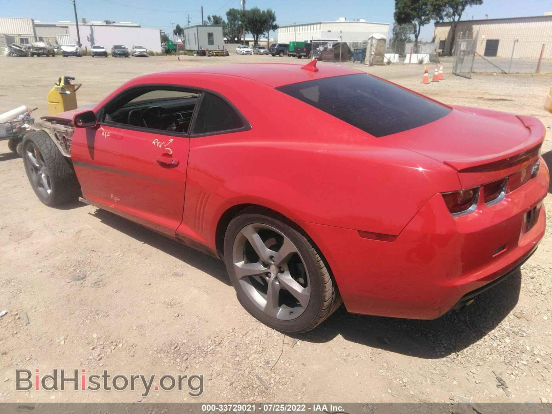 2013 CHEVROLET CAMARO - VIN: 2G1FB1E31D9138924 - Фото 3