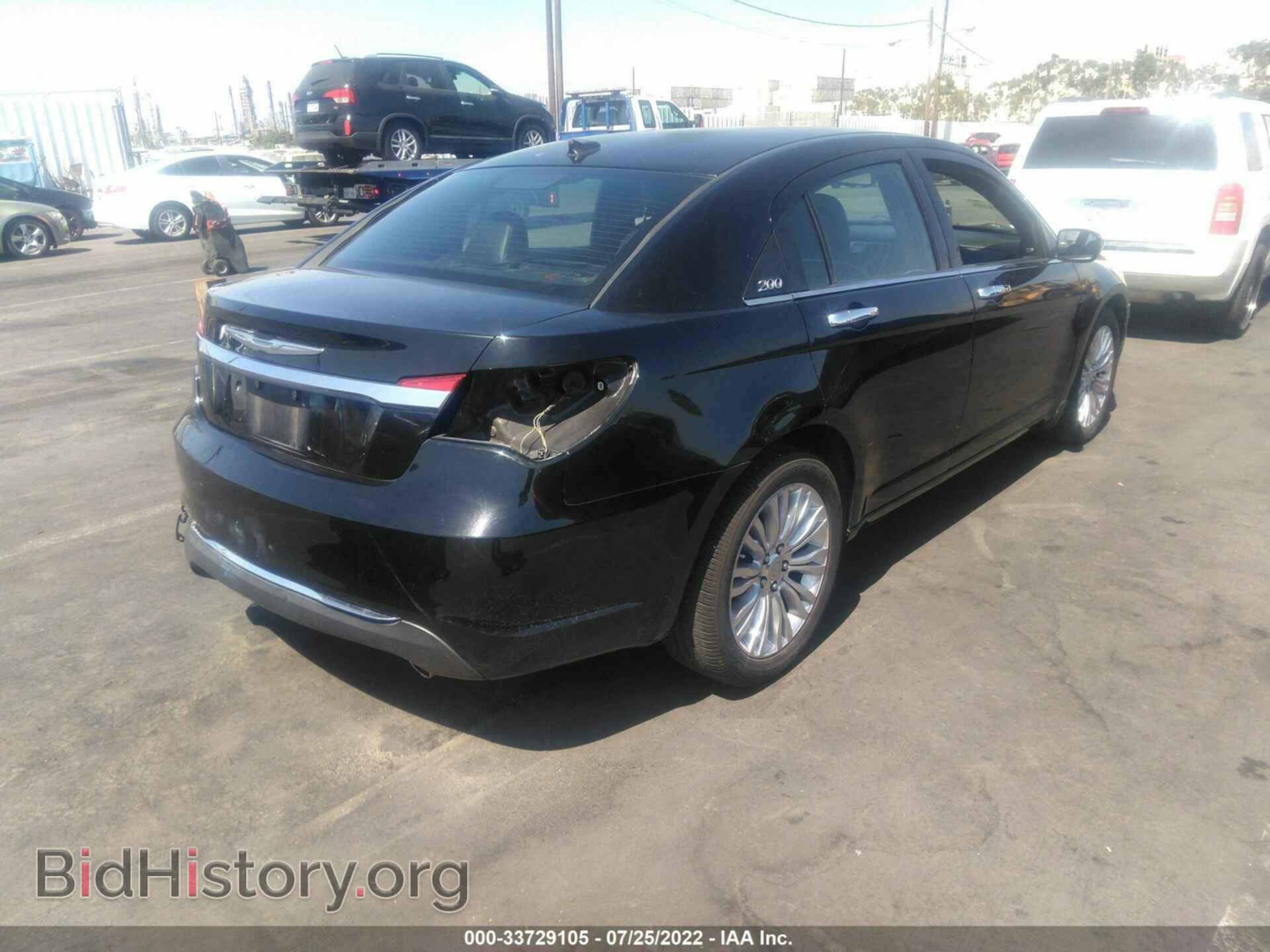 2011 CHRYSLER 200 - VIN: 1C3BC2FG6BN618191 - Фото 4
