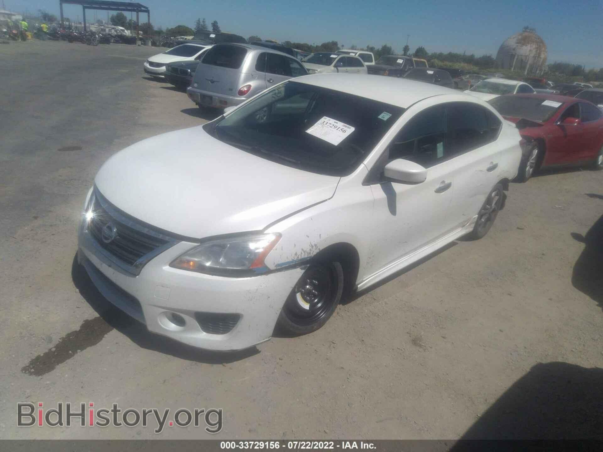 2013 NISSAN SENTRA - VIN: 3N1AB7AP1DL774630 - Фото 2