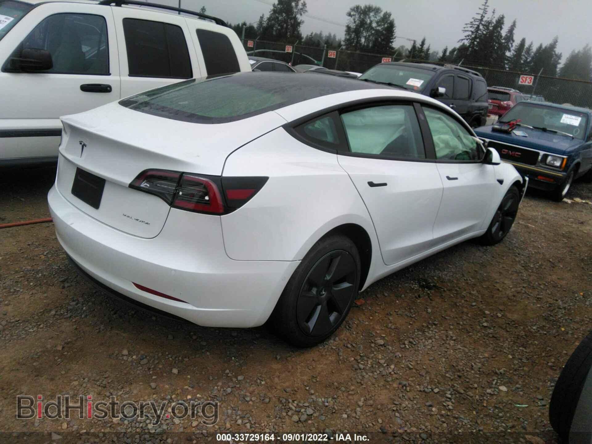 2022 TESLA MODEL 3 - VIN: 5YJ3E1EB9NF267550 - Фото 4