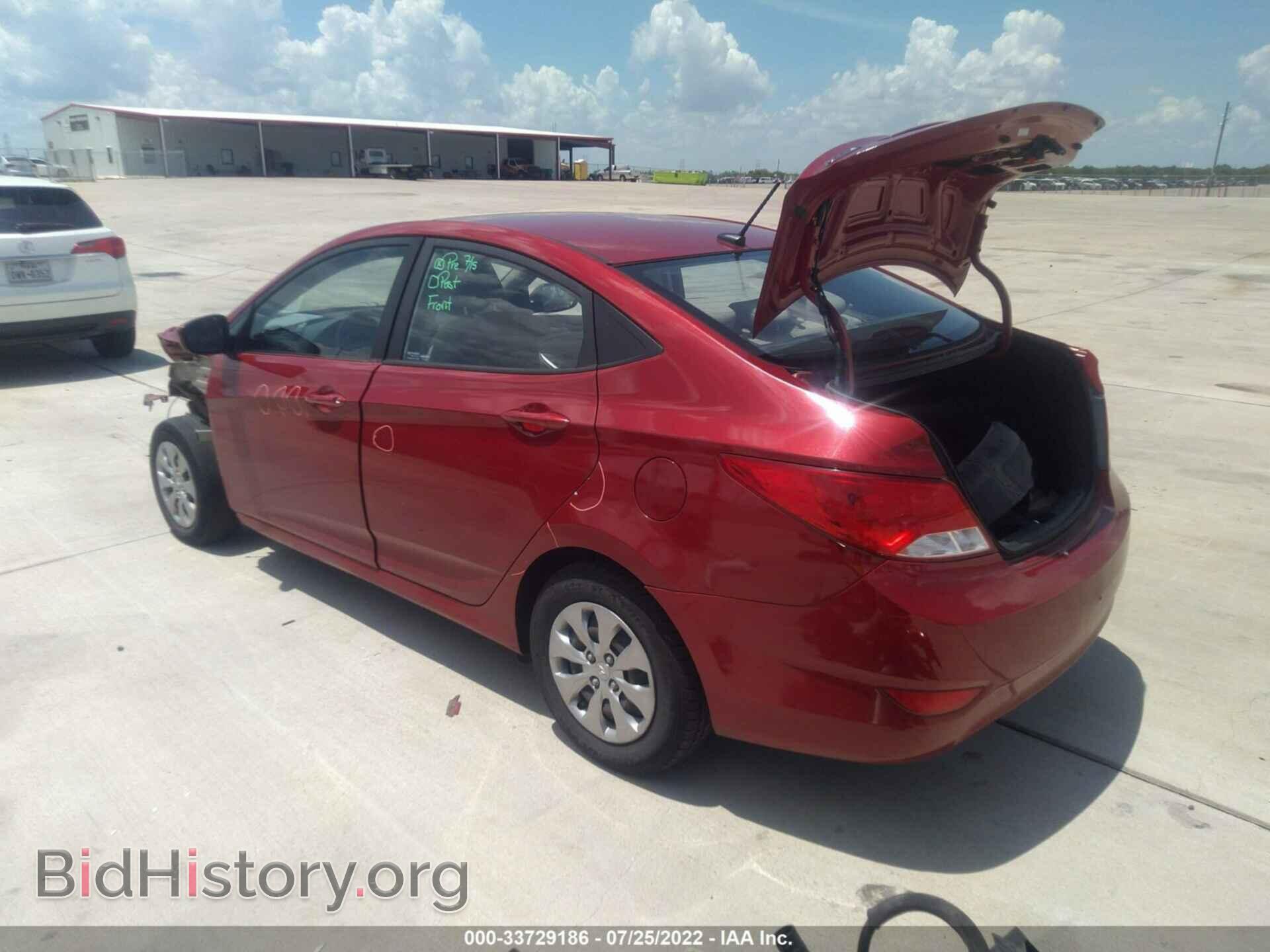 2017 HYUNDAI ACCENT - VIN: KMHCT4AE8HU365421 - Фото 3