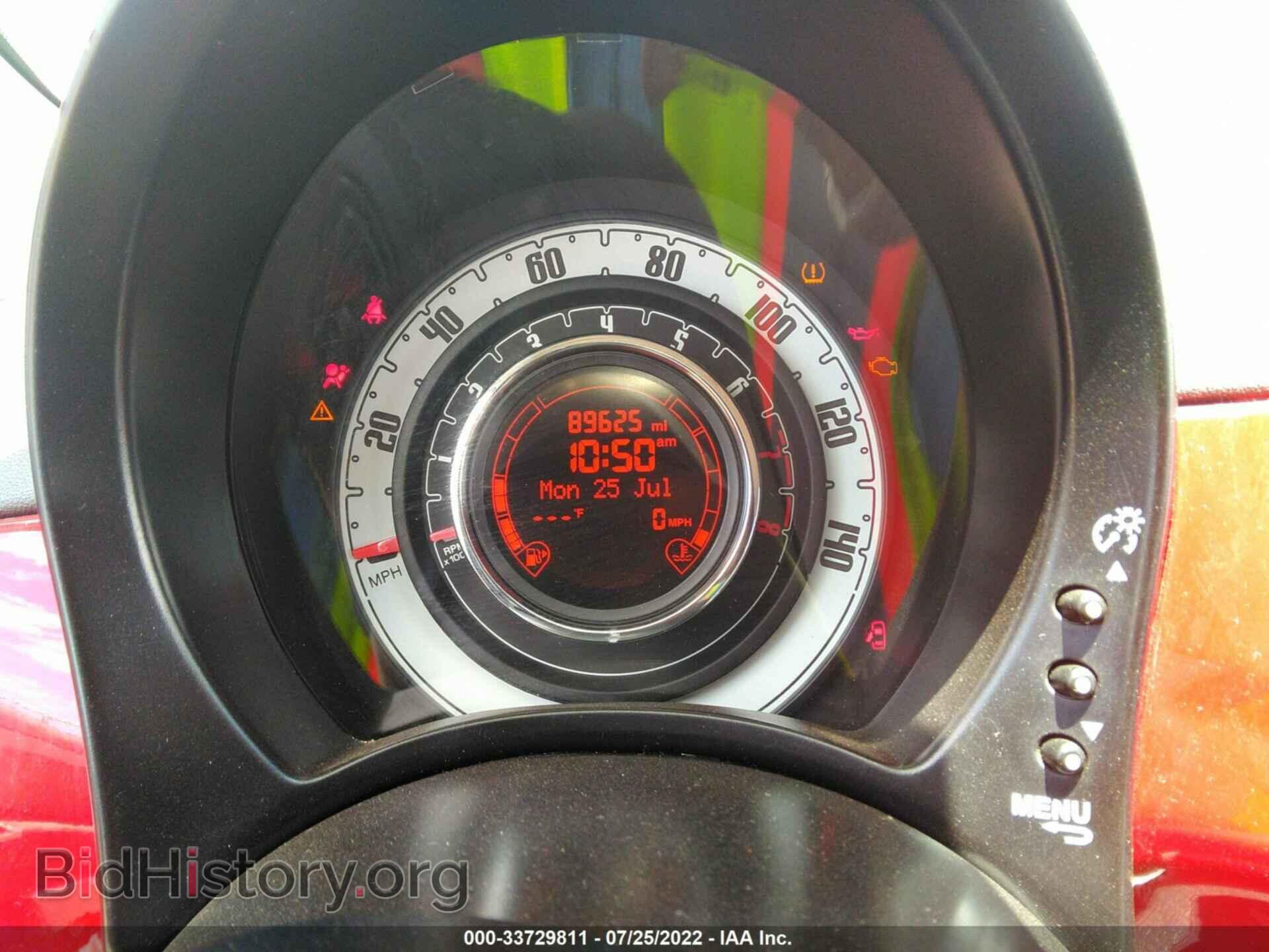 2014 FIAT 500 - VIN: 3C3CFFAR0ET174466 - Фото 7