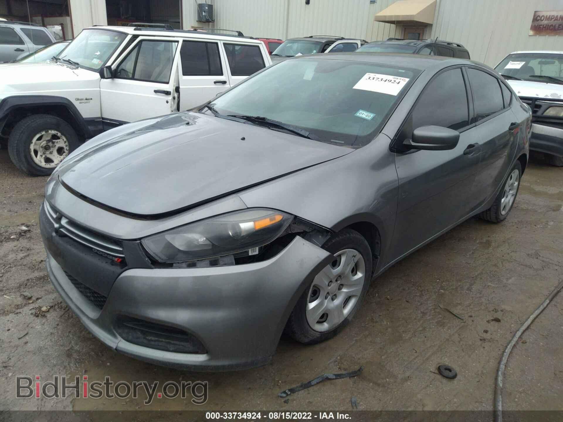 2013 DODGE DART - VIN: 1C3CDFAA8DD335490 - Фото 2