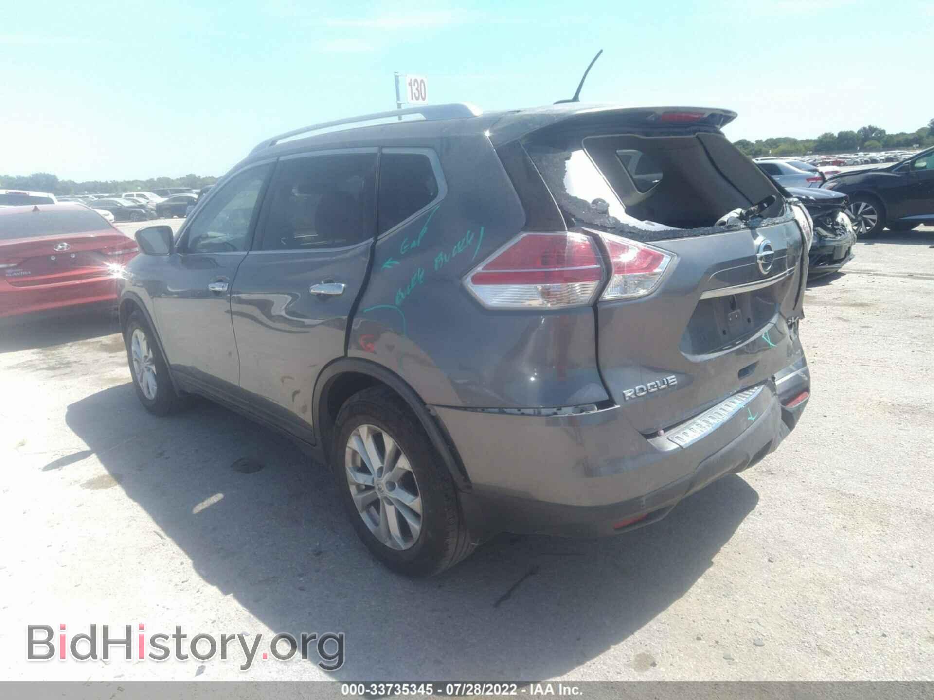 2015 NISSAN ROGUE - VIN: KNMAT2MT5FP575271 - Фото 3