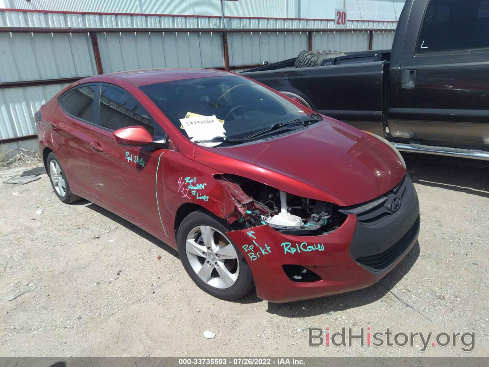 Фотография KMHDH4AE5BU099627 - HYUNDAI ELANTRA 2011