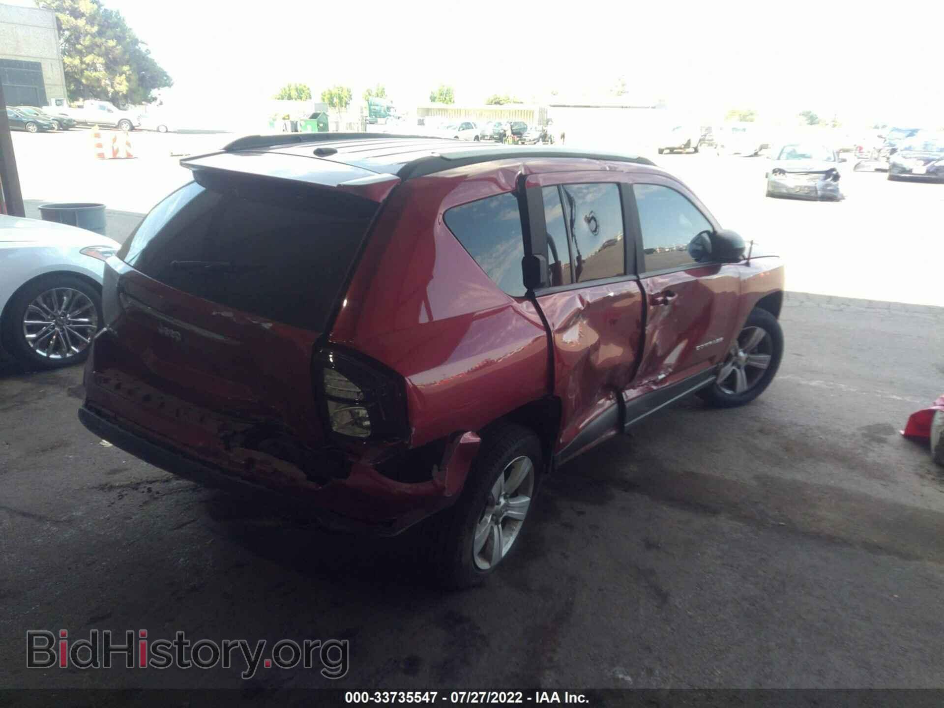 2016 JEEP COMPASS - VIN: 1C4NJDBB2GD670788 - Фото 4