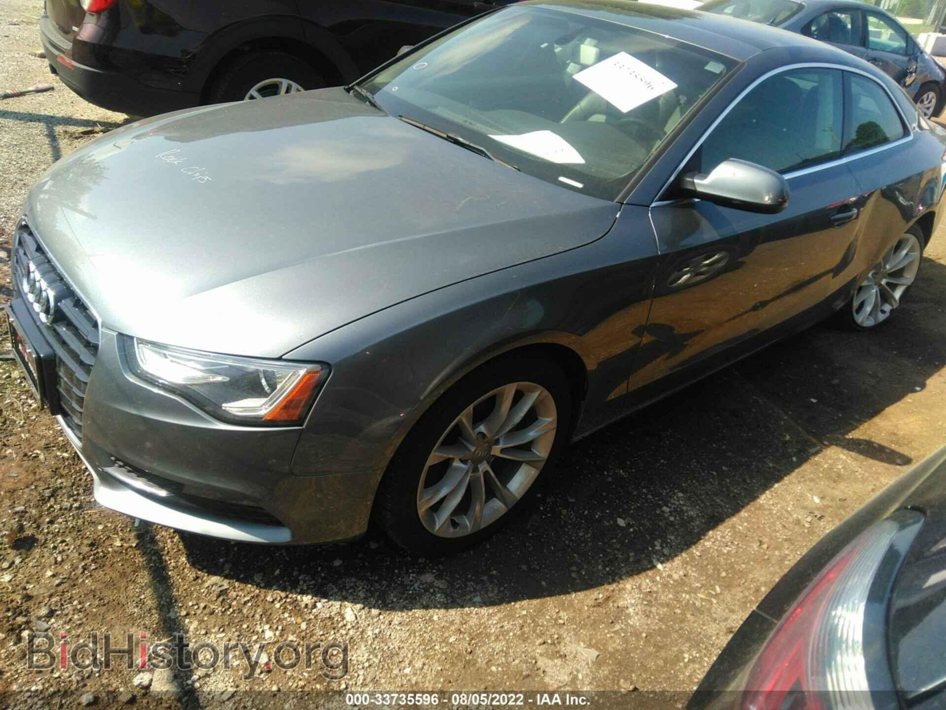 2014 AUDI A5 - VIN: WAUCFAFR5EA001005 - Фото 2