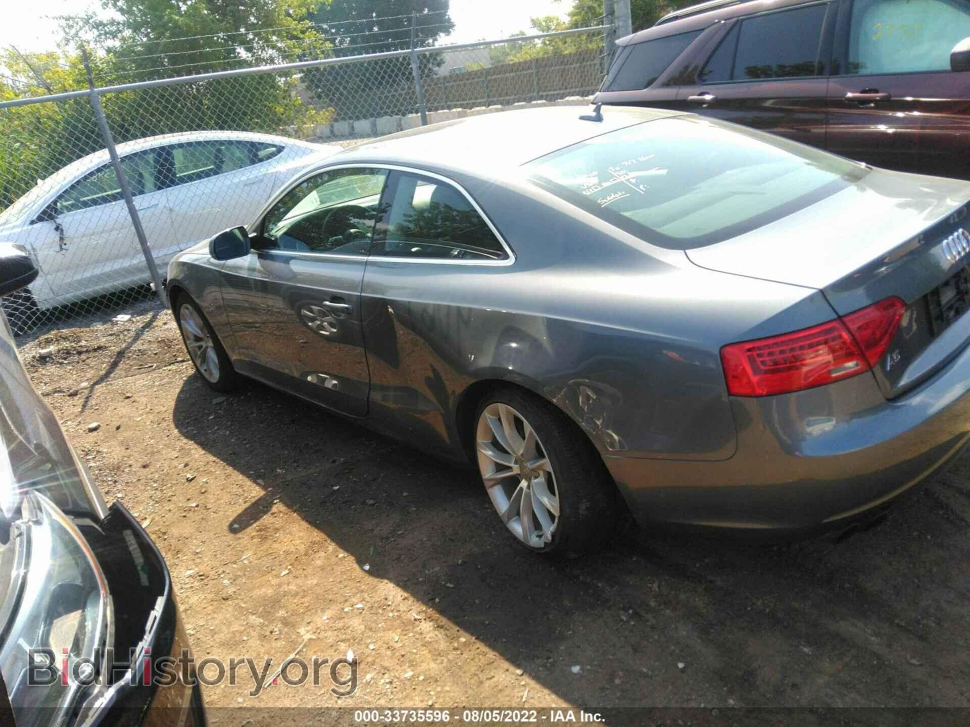 2014 AUDI A5 - VIN: WAUCFAFR5EA001005 - Фото 3