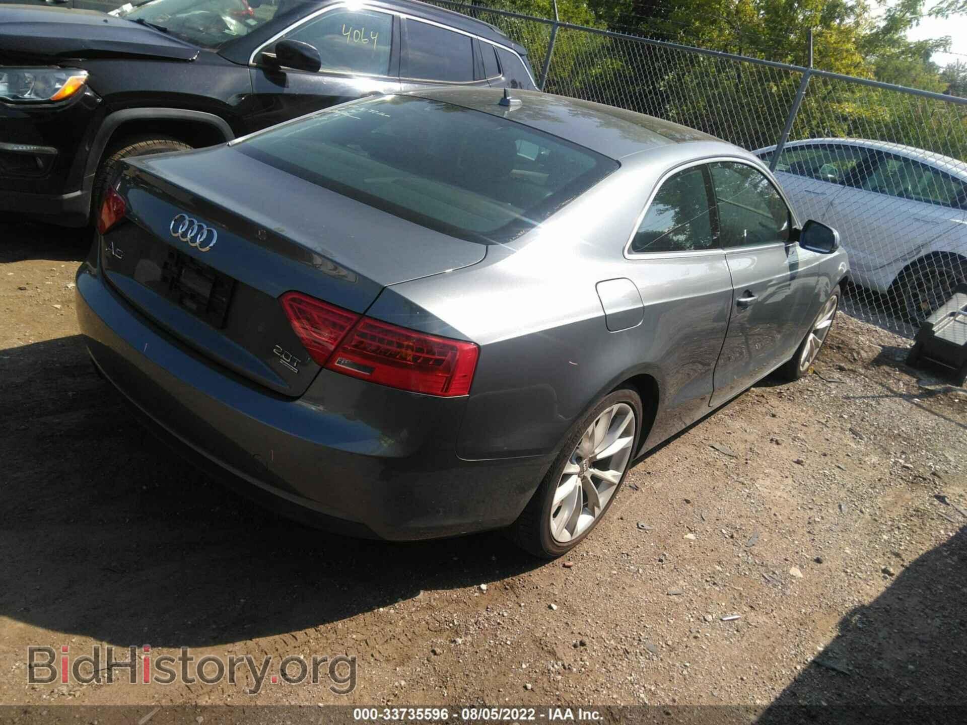 2014 AUDI A5 - VIN: WAUCFAFR5EA001005 - Фото 4