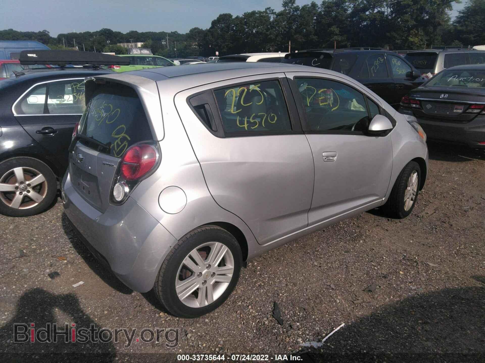 2014 CHEVROLET SPARK - VIN: KL8CD6S97EC521697 - Фото 4