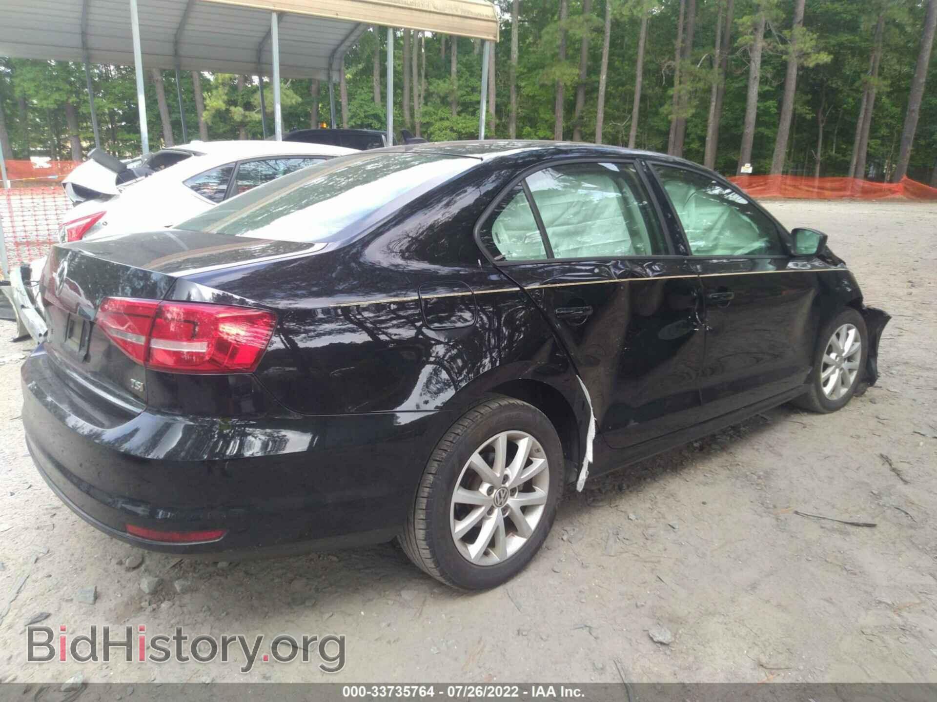 2015 VOLKSWAGEN JETTA SEDAN - VIN: 3VWD07AJ5FM347375 - Фото 4
