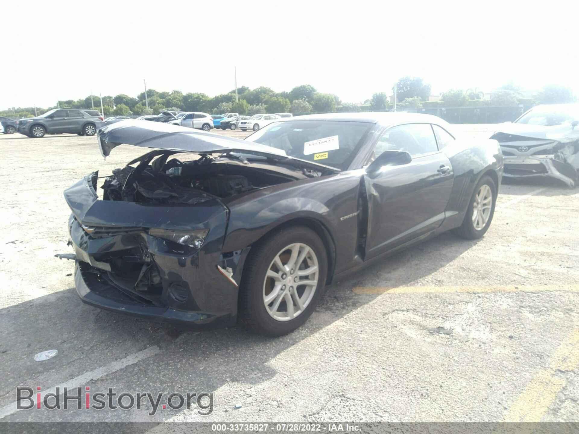 2014 CHEVROLET CAMARO - VIN: 2G1FA1E33E9244442 - Фото 2