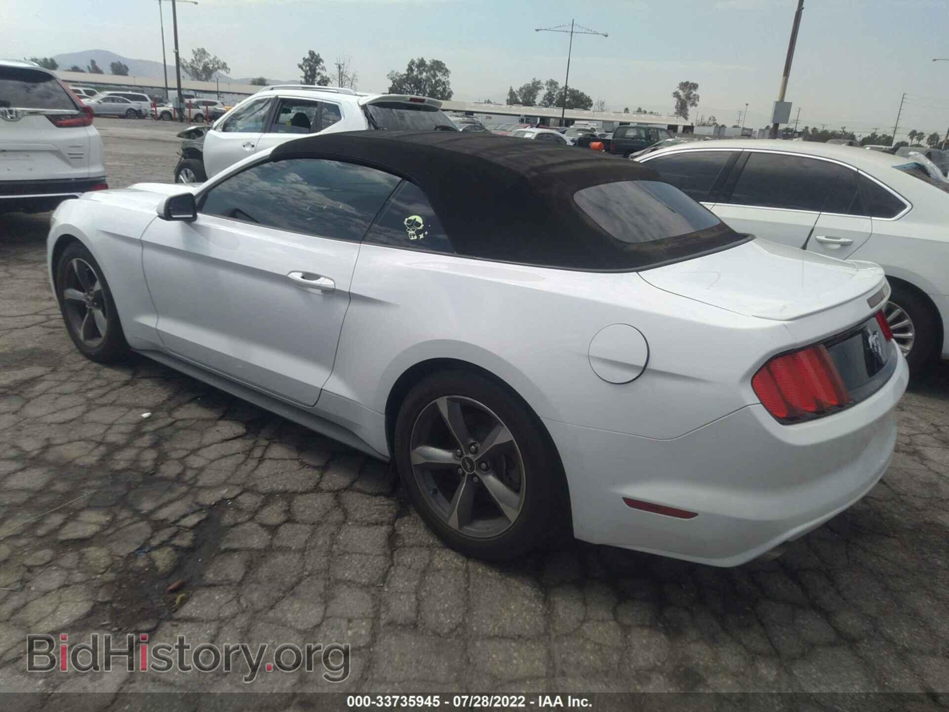 2015 FORD MUSTANG - VIN: 1FATP8EM8F5352215 - Фото 3