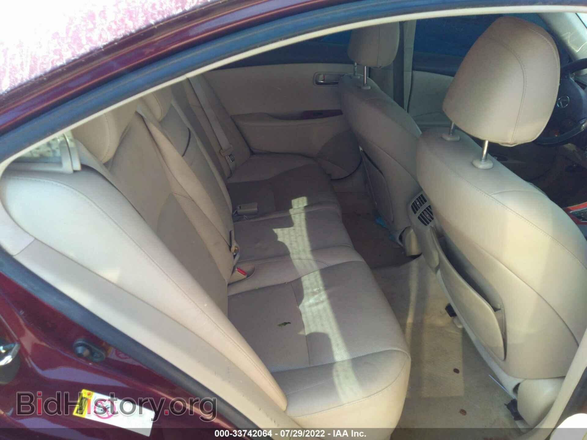 2007 LEXUS ES 350 - VIN: JTHBJ46G372130272 - Фото 8