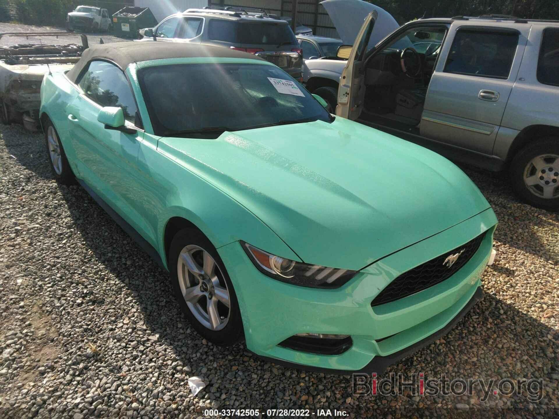 Photo 1FATP8EM1G5299729 - FORD MUSTANG 2016