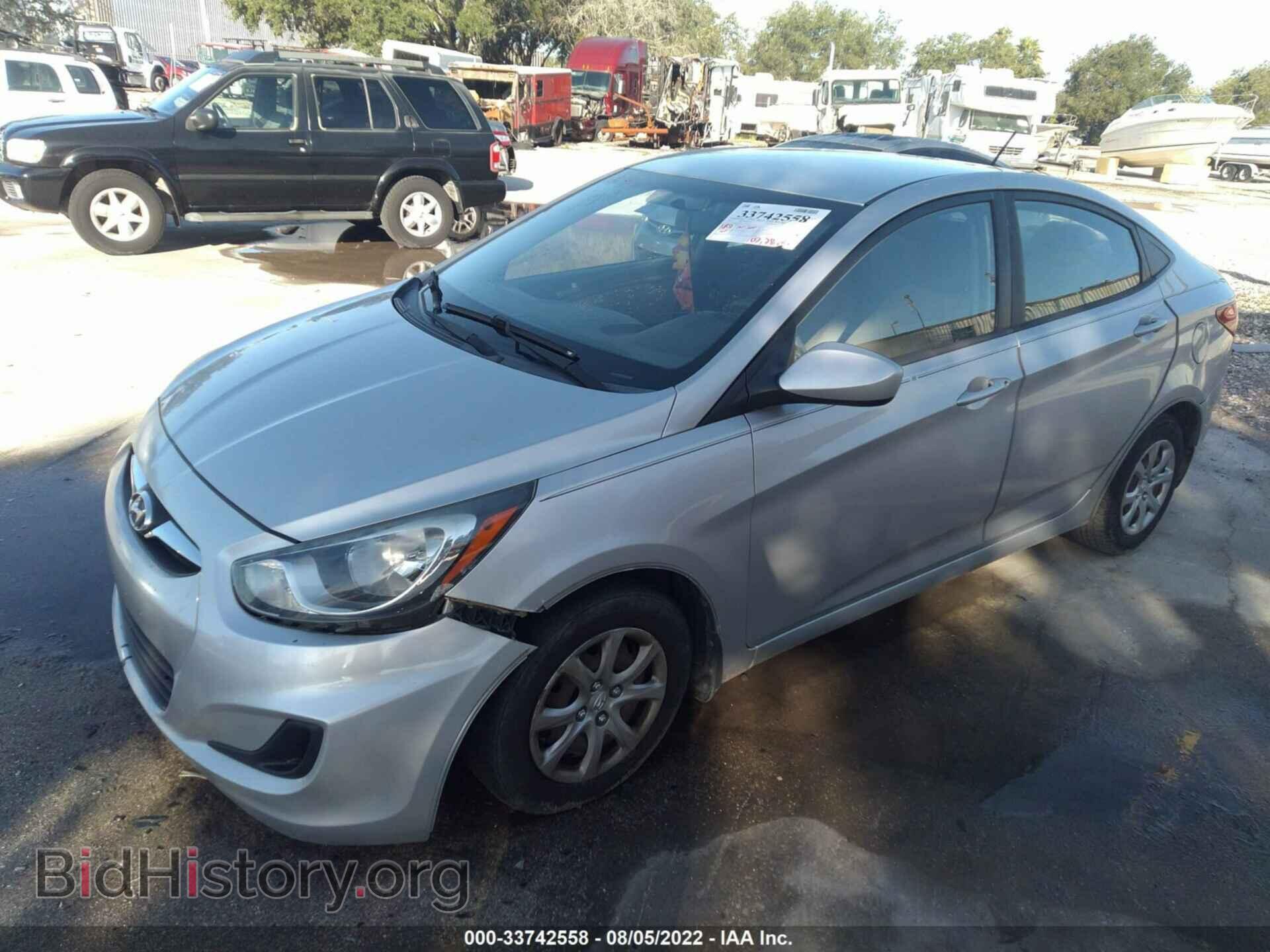2012 HYUNDAI ACCENT - VIN: KMHCT4AE2CU140470 - Фото 2