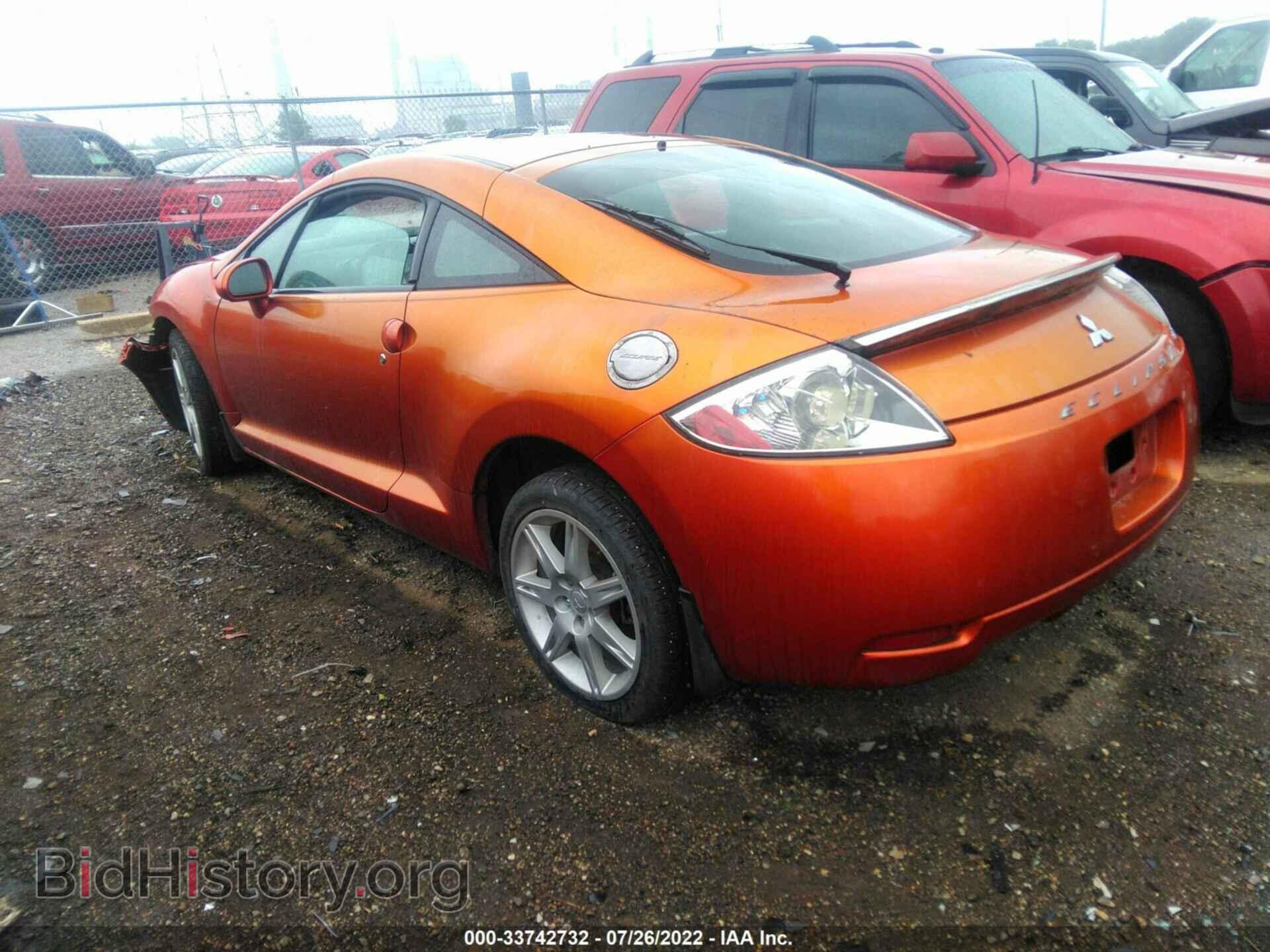 2006 MITSUBISHI ECLIPSE - VIN: 4A3AK34T76E023739 - Фото 3