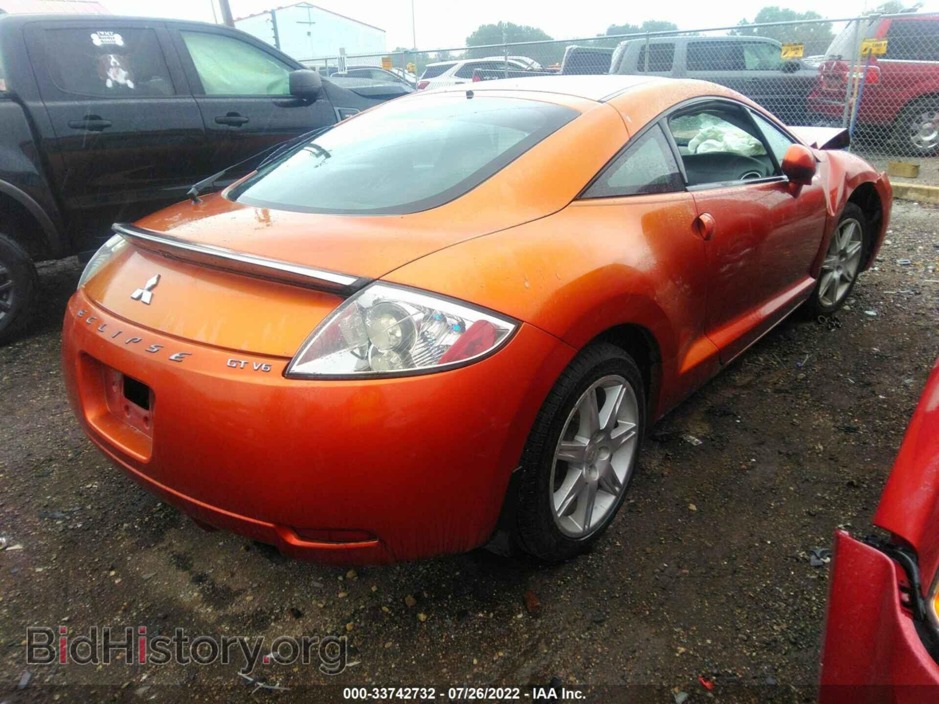 2006 MITSUBISHI ECLIPSE - VIN: 4A3AK34T76E023739 - Фото 4