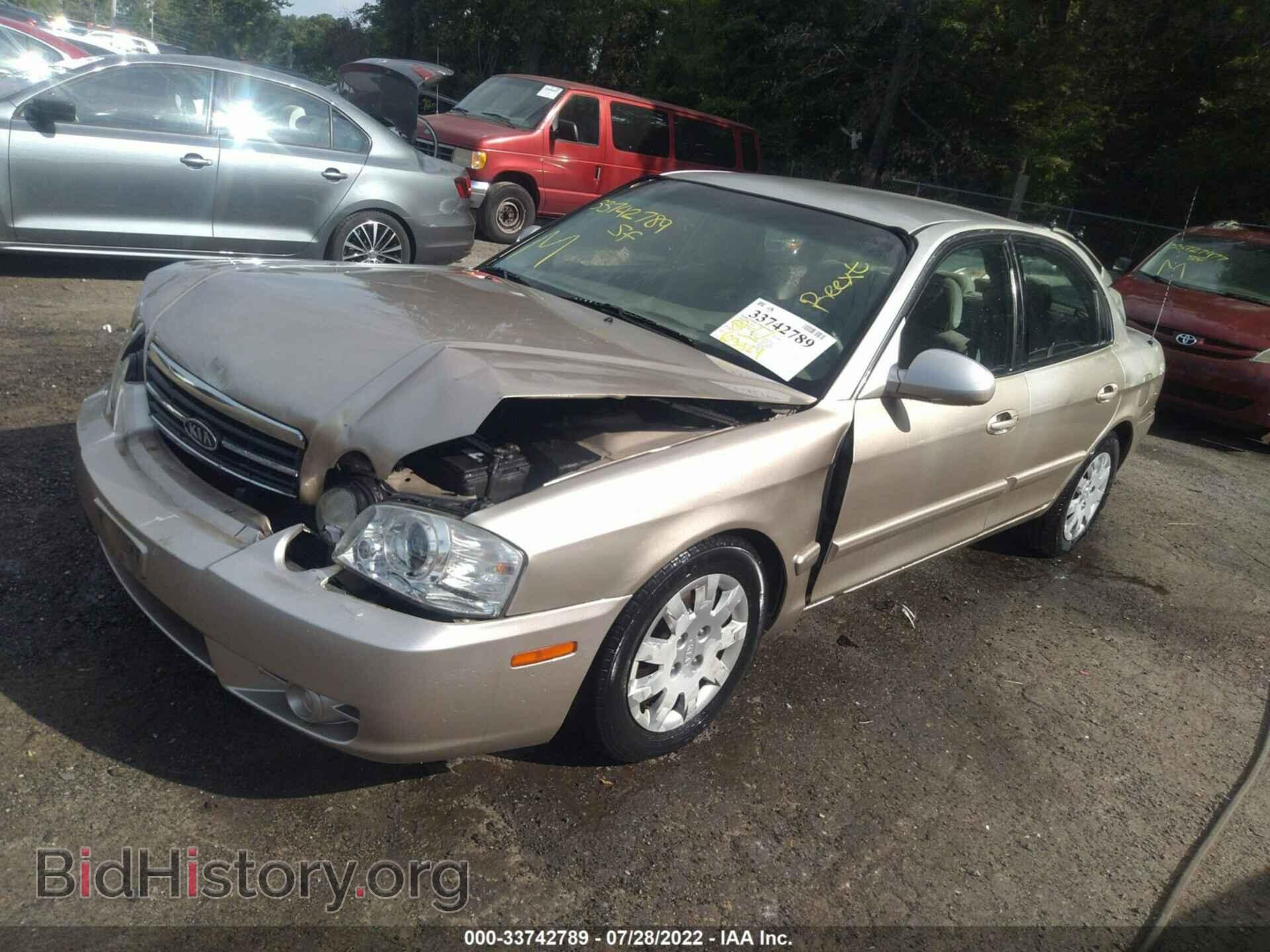 2006 KIA OPTIMA - VIN: KNAGD126665457222 - Фото 2
