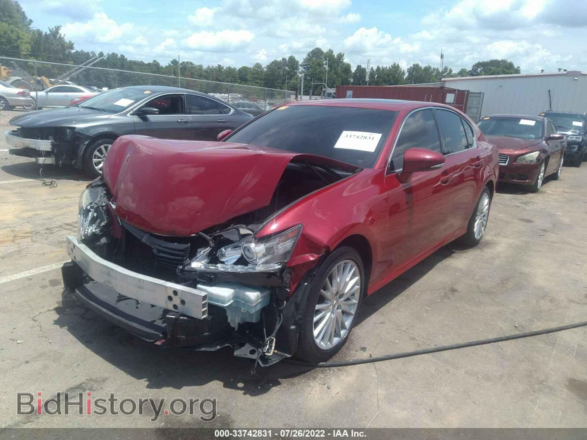 2013 LEXUS GS 350 - VIN: JTHBE1BL8D5000276 - Фото 2