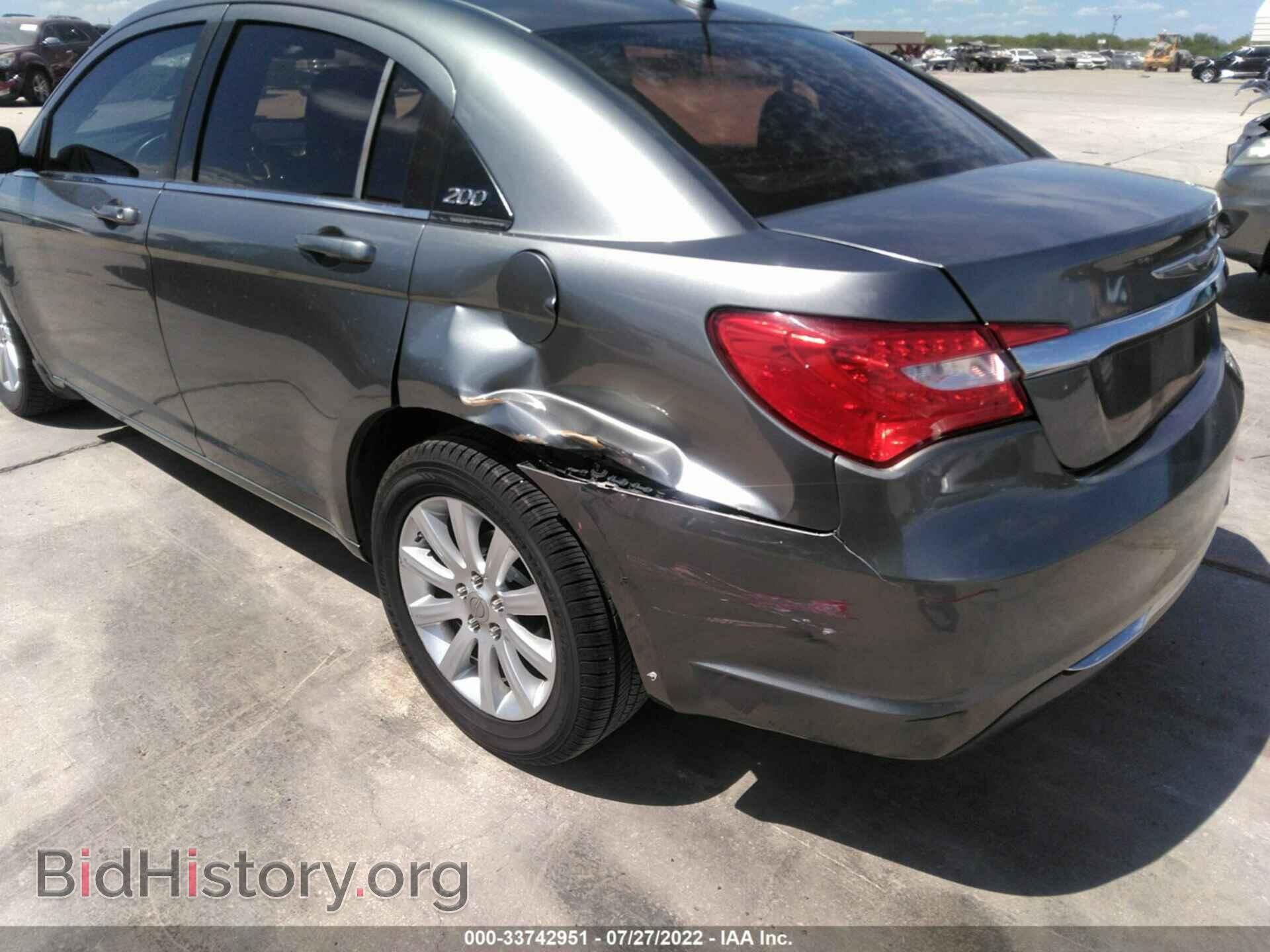 2012 CHRYSLER 200 - VIN: 1C3CCBBB1CN104524 - Фото 6