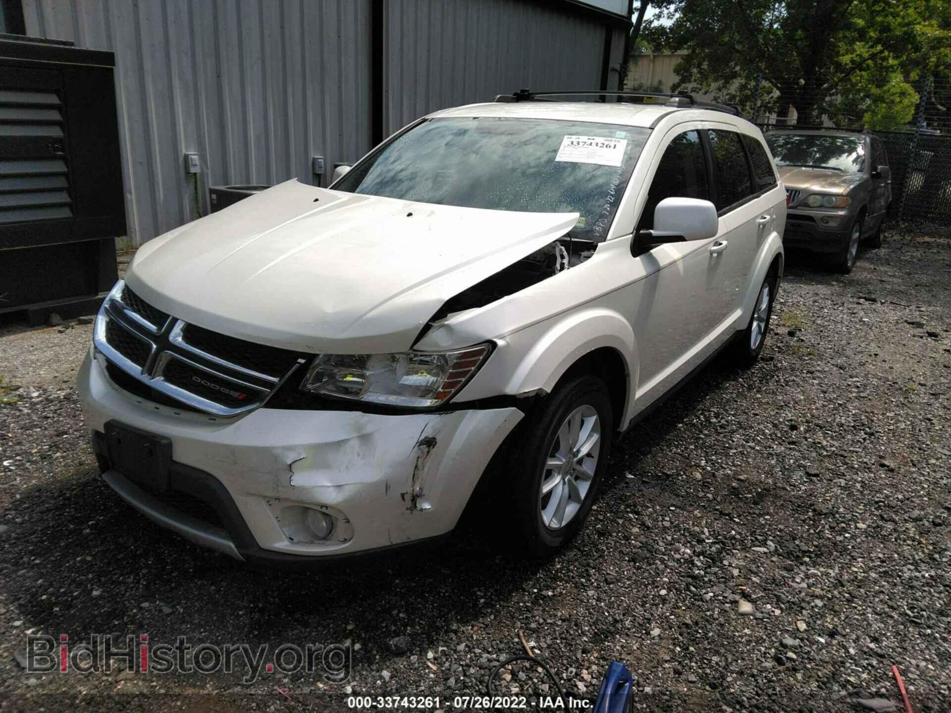 2013 DODGE JOURNEY - VIN: 3C4PDCBB6DT517573 - Фото 2