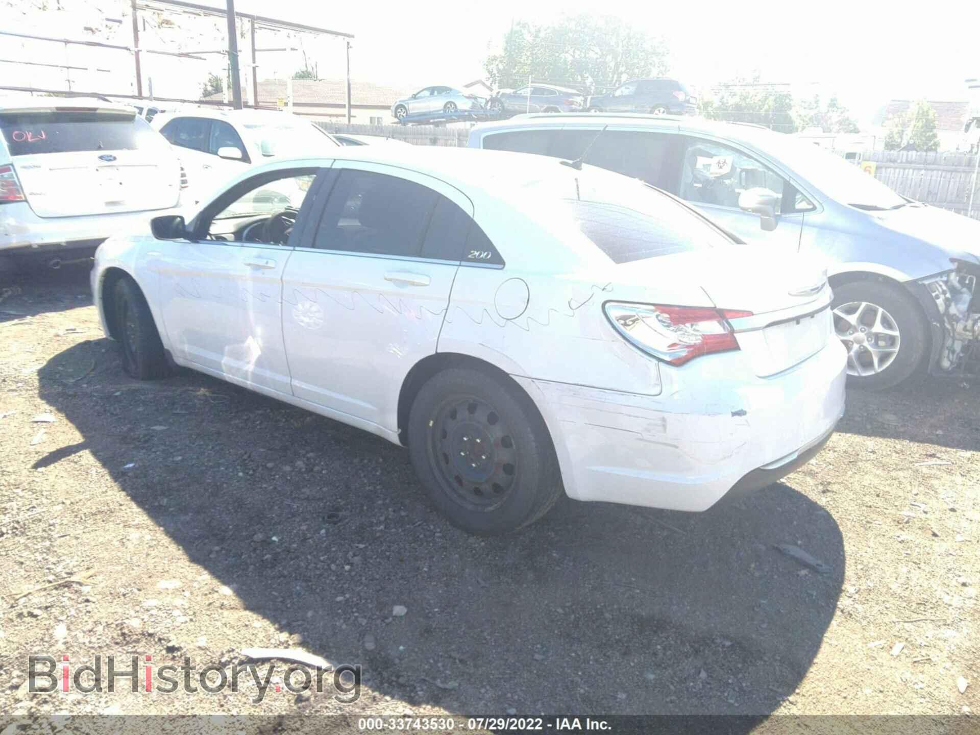 2013 CHRYSLER 200 - VIN: 1C3CCBAB4DN734170 - Photo 3