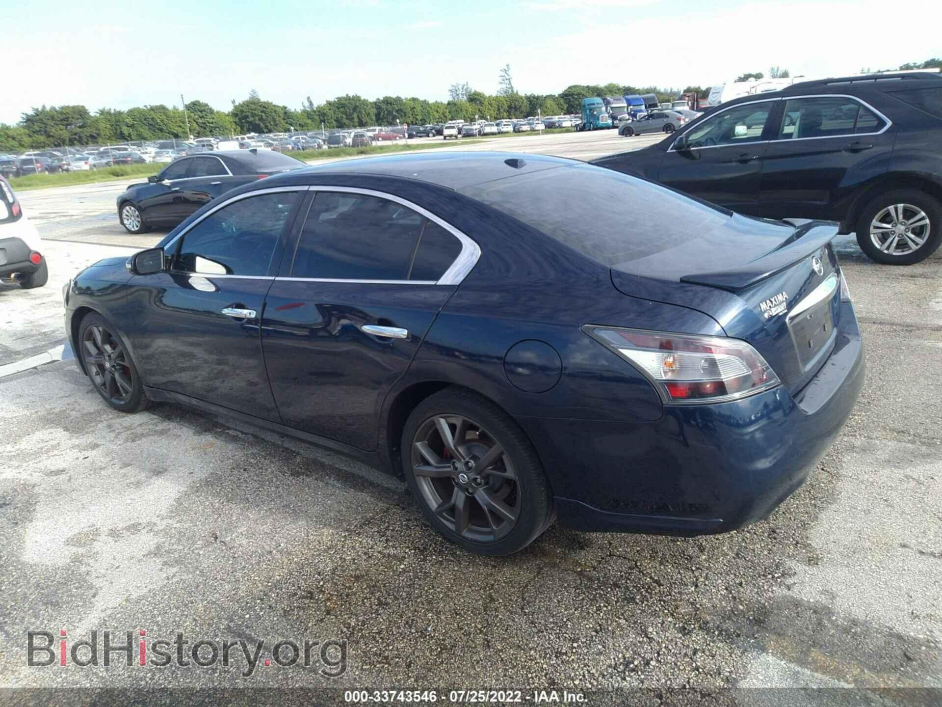 2014 NISSAN MAXIMA - VIN: 1N4AA5AP0EC437521 - Фото 3