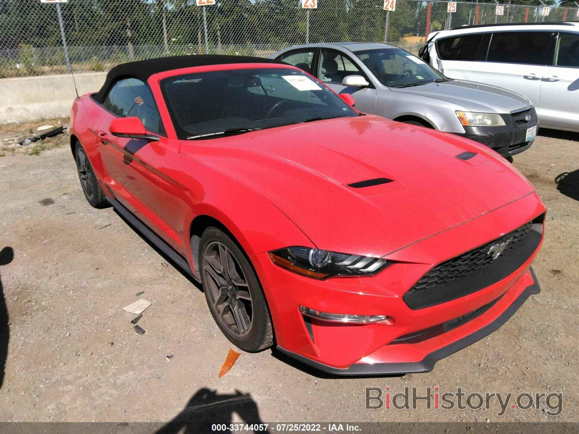 Photo 1FATP8UH8L5120004 - FORD MUSTANG 2020