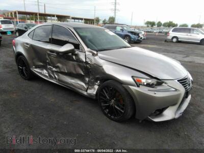 2014 Lexus IS 250, серебристый — VIN JTHCF1D21E5006718, IAAI