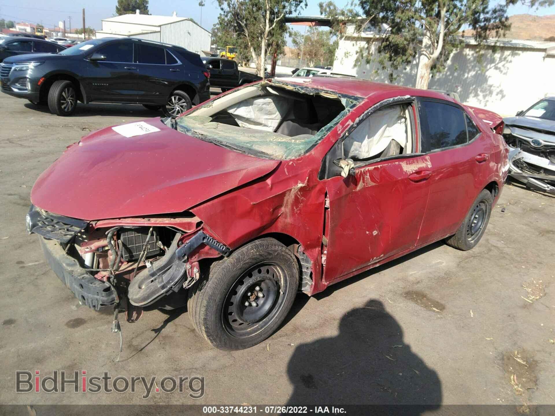 2014 TOYOTA COROLLA - VIN: 5YFBURHEXEP104039 - Фото 2