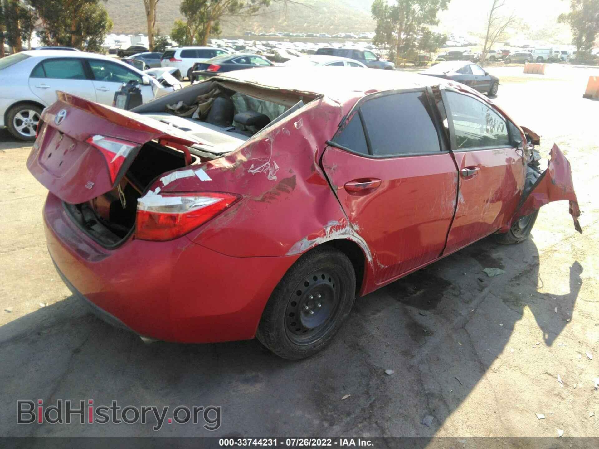 2014 TOYOTA COROLLA - VIN: 5YFBURHEXEP104039 - Фото 4
