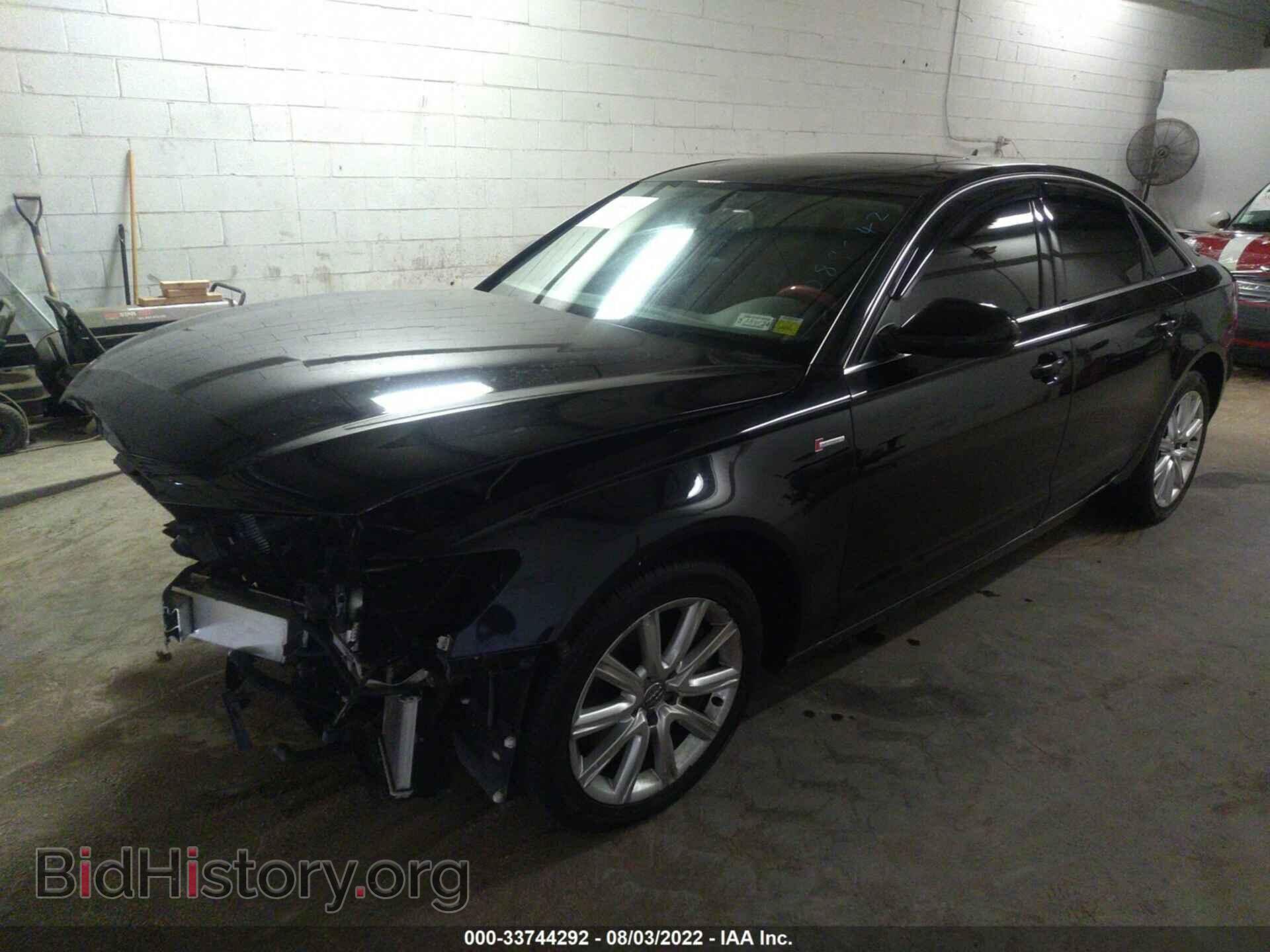2013 AUDI A6 - VIN: WAUGGAFC0DN089642 - Фото 2