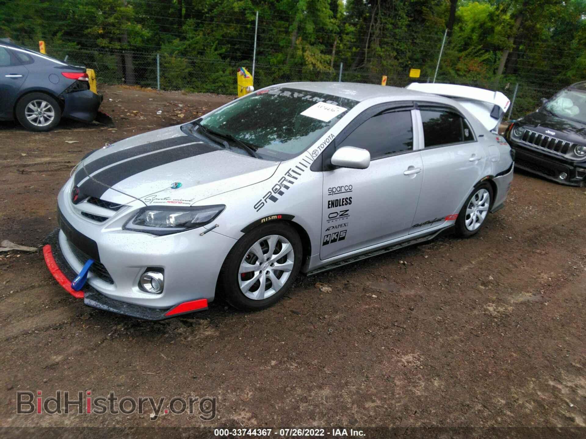 2012 TOYOTA COROLLA - VIN: 2T1BU4EE1CC800244 - Фото 2