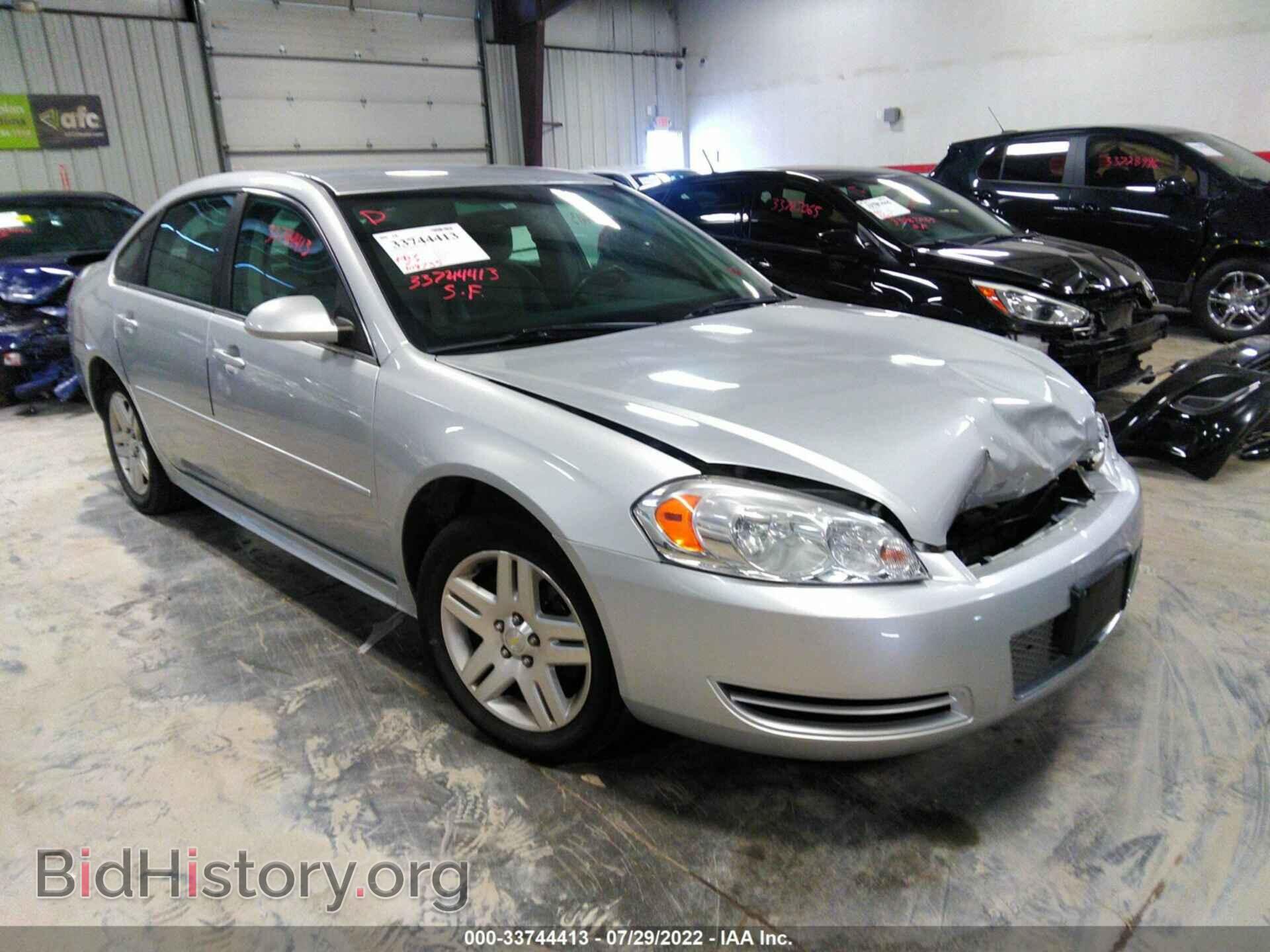 Фотография 2G1WG5E33C1314569 - CHEVROLET IMPALA 2012