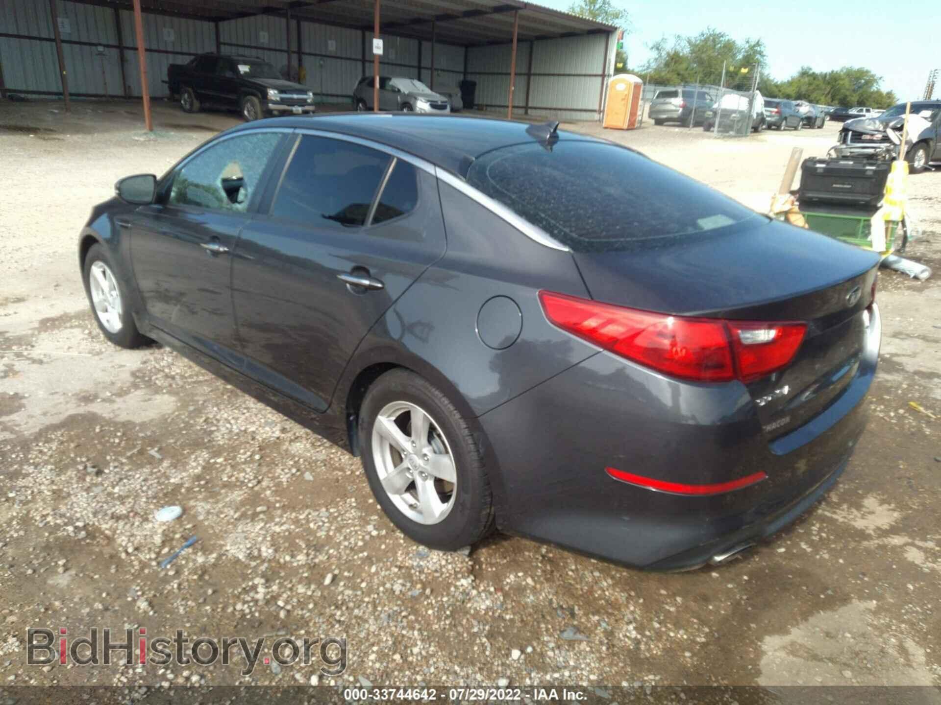 2015 KIA OPTIMA - VIN: KNAGM4A71F5639485 - Фото 3