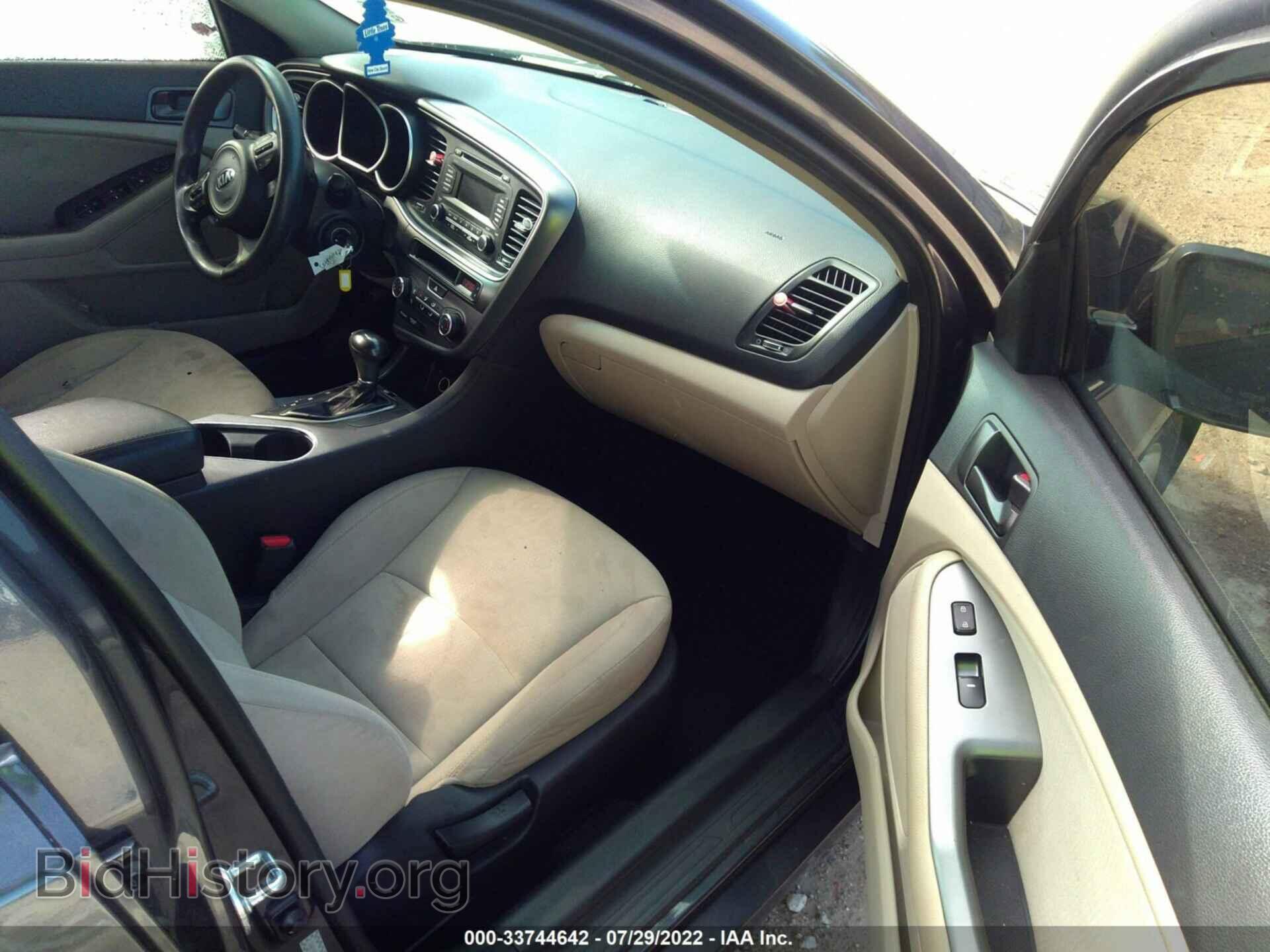 2015 KIA OPTIMA - VIN: KNAGM4A71F5639485 - Фото 5
